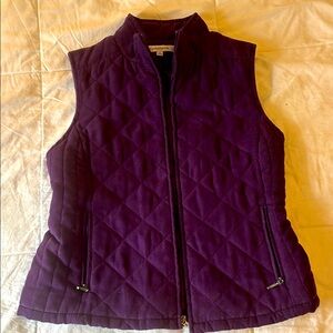 Purple Quilted Women's Vest